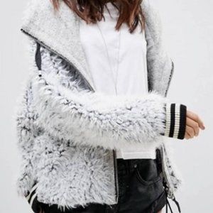 Free People - Fluffy Dolman Jacket (Size: M/L)